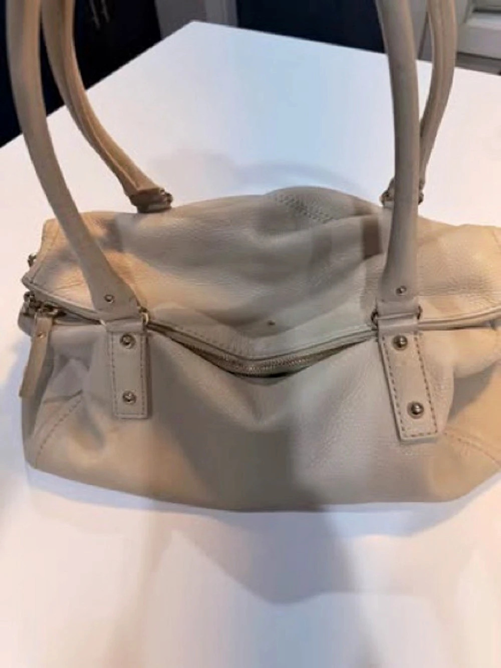 kate spade new york Cobble Hill Little Minka Beige Tote Bag